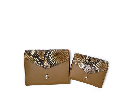 Portefeuilles Pliage Python Terre