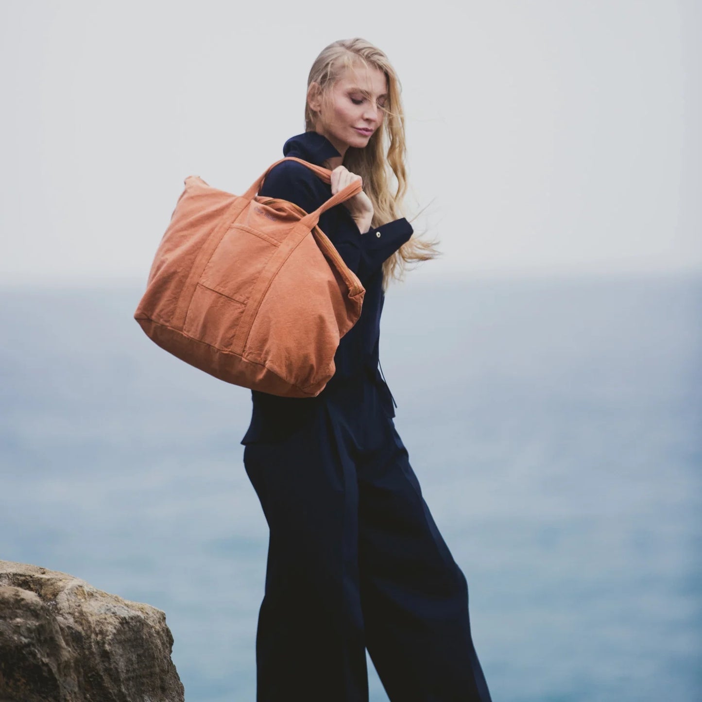 Sac 48H coton Moutarde