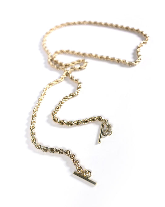 Light gold chain shoulder strap