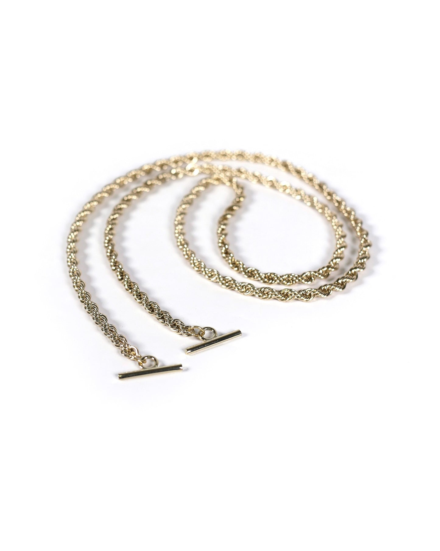 Light gold chain shoulder strap