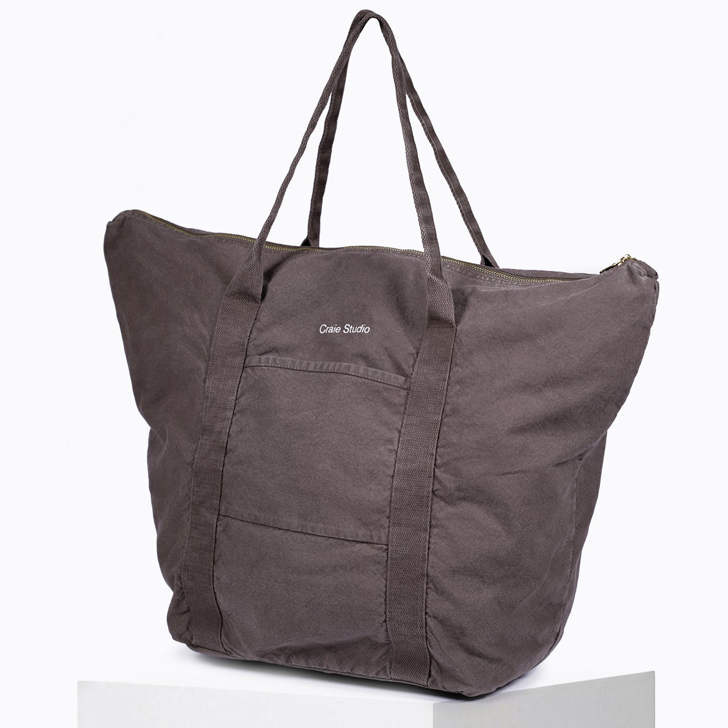 Sac 24H coton Taupe