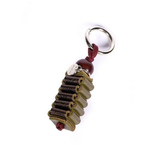Khaki Mambo Accordion Keychains