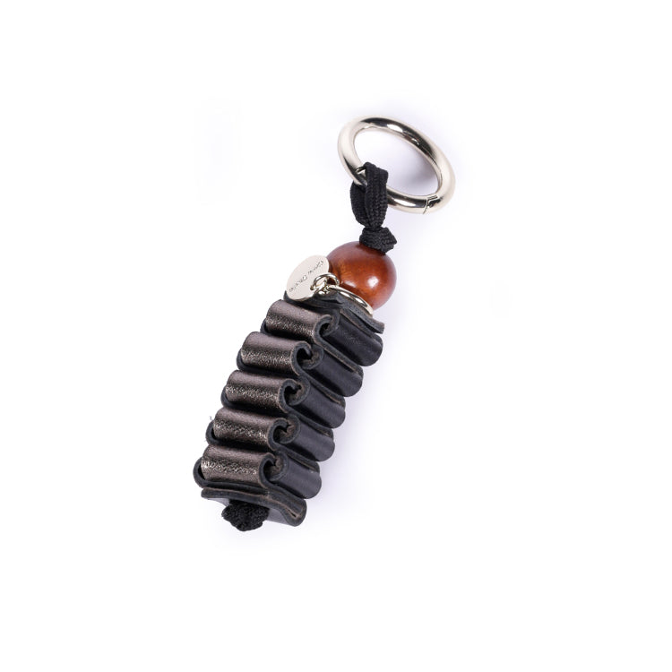 Lunar Black Accordion Keychain