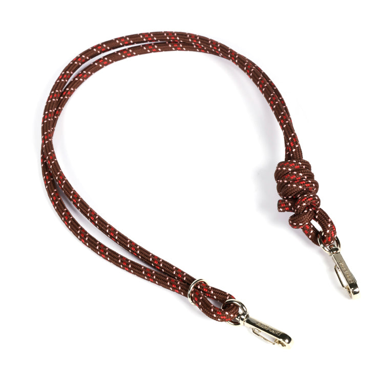 High Brown Rope Shoulder Strap