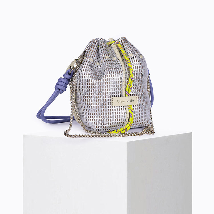 Bandoulière corde Baby Bleu