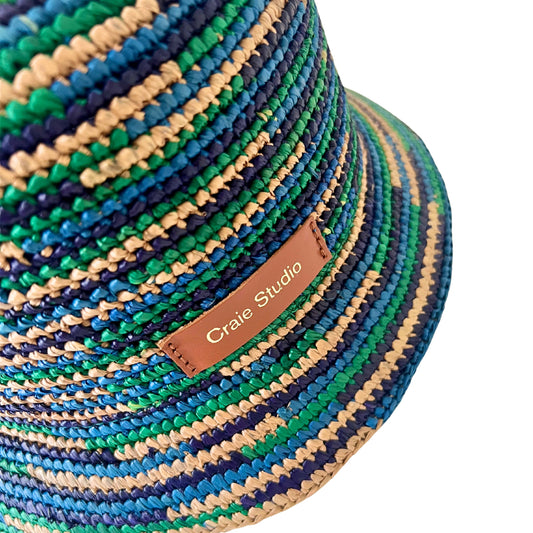 Chapeau Bob Raphia Pacifique