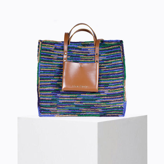 Cabas Raphia Pacifique Tan