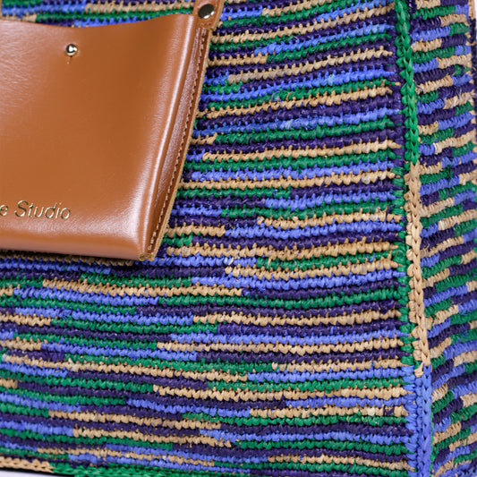 Cabas Raphia Pacifique Tan