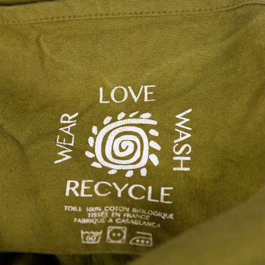 Petit Hobo coton Vert kaki