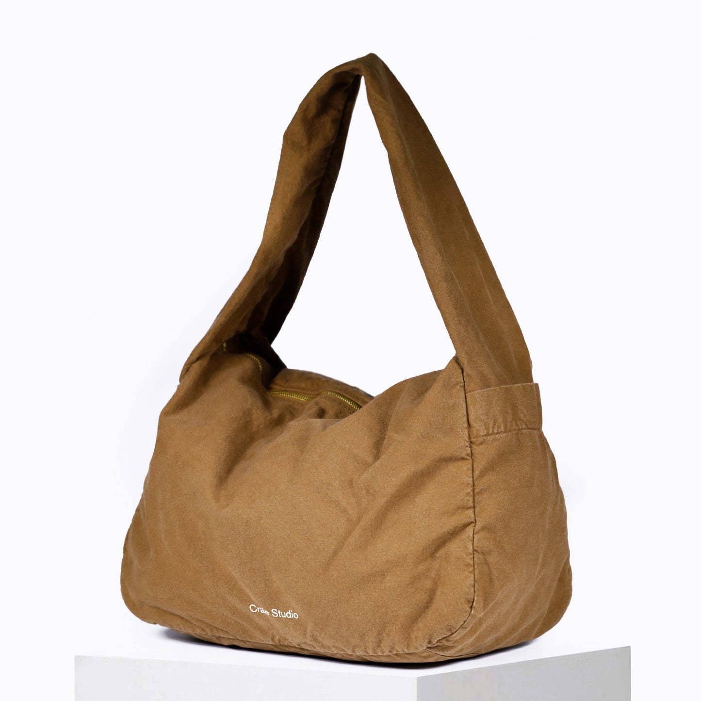 Petit sac Hobo coton Noisette