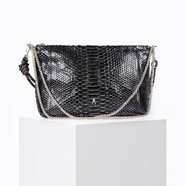 Sac Mallow Python Lumière