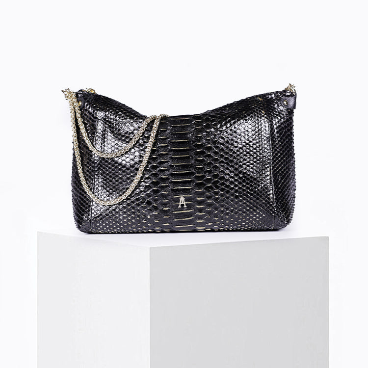 Sac Mallow Python Lumière
