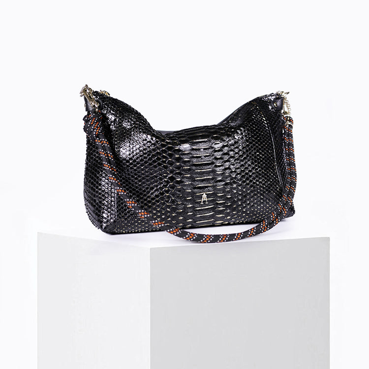 Sac Mallow Python Lumière