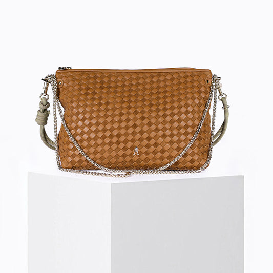 Mallow Tressé Bi Cognac