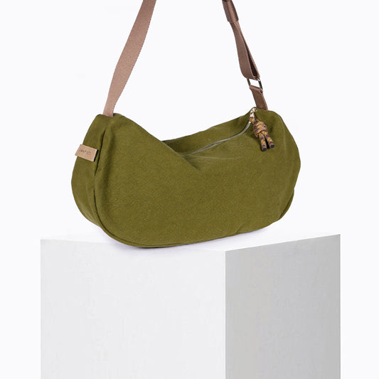 Messenger Kaki Mocha