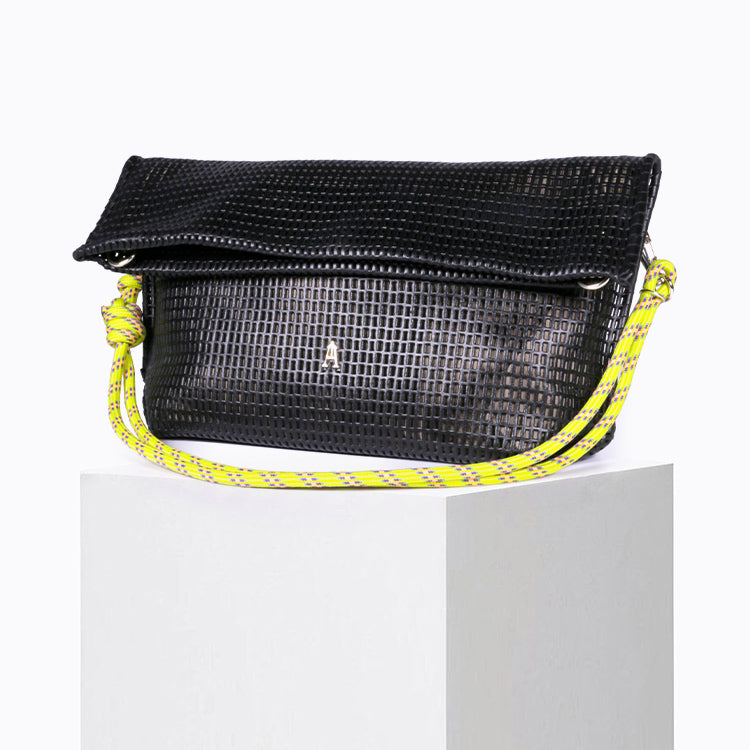 Bandoulière corde Tech Citron