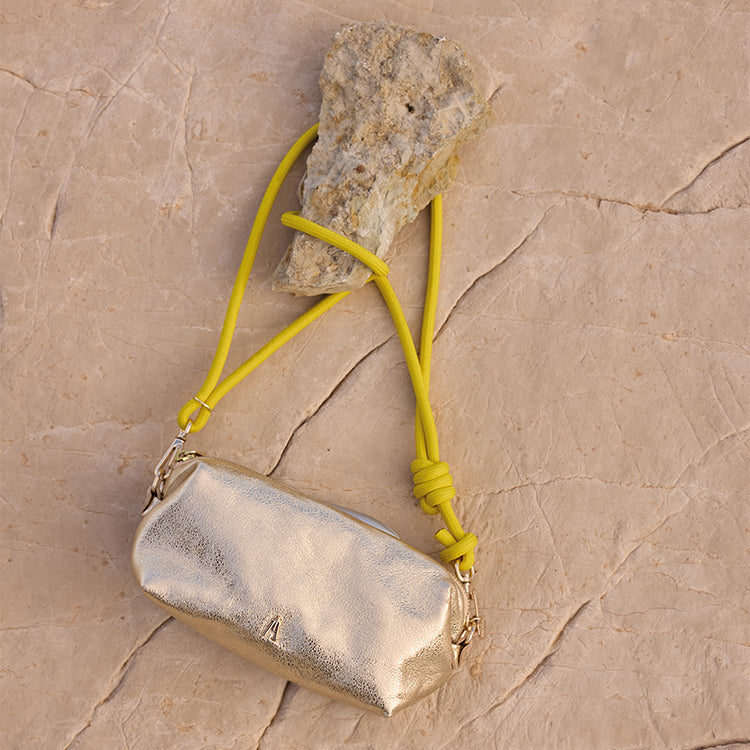 Bandoulière Corde Jaune