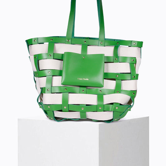 Green Ocean Tote Bag