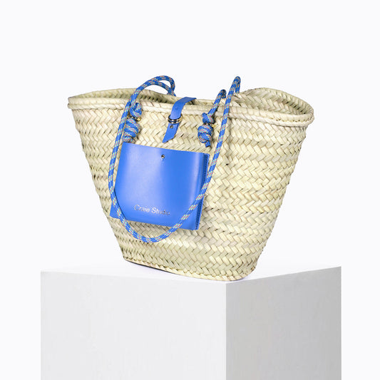 Calanques Blue Digital Basket