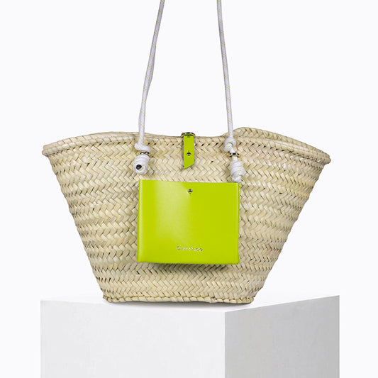 Panier Calanques Lime Poussin