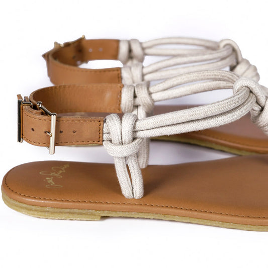 Sandales Pépite Lin