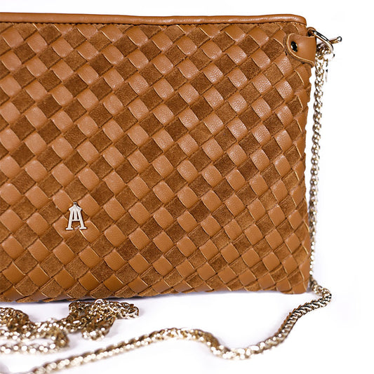 Pillow Tresse Bi Cognac