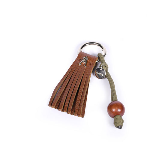 Pompon Coffee Keychain