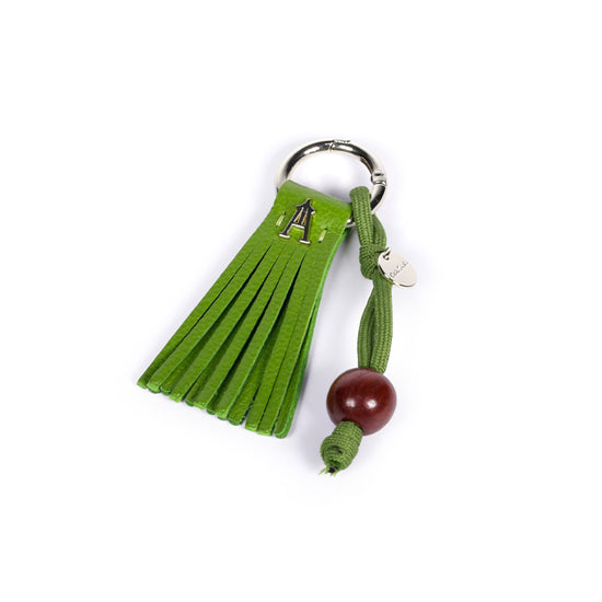 Matcha Pompom Keychain