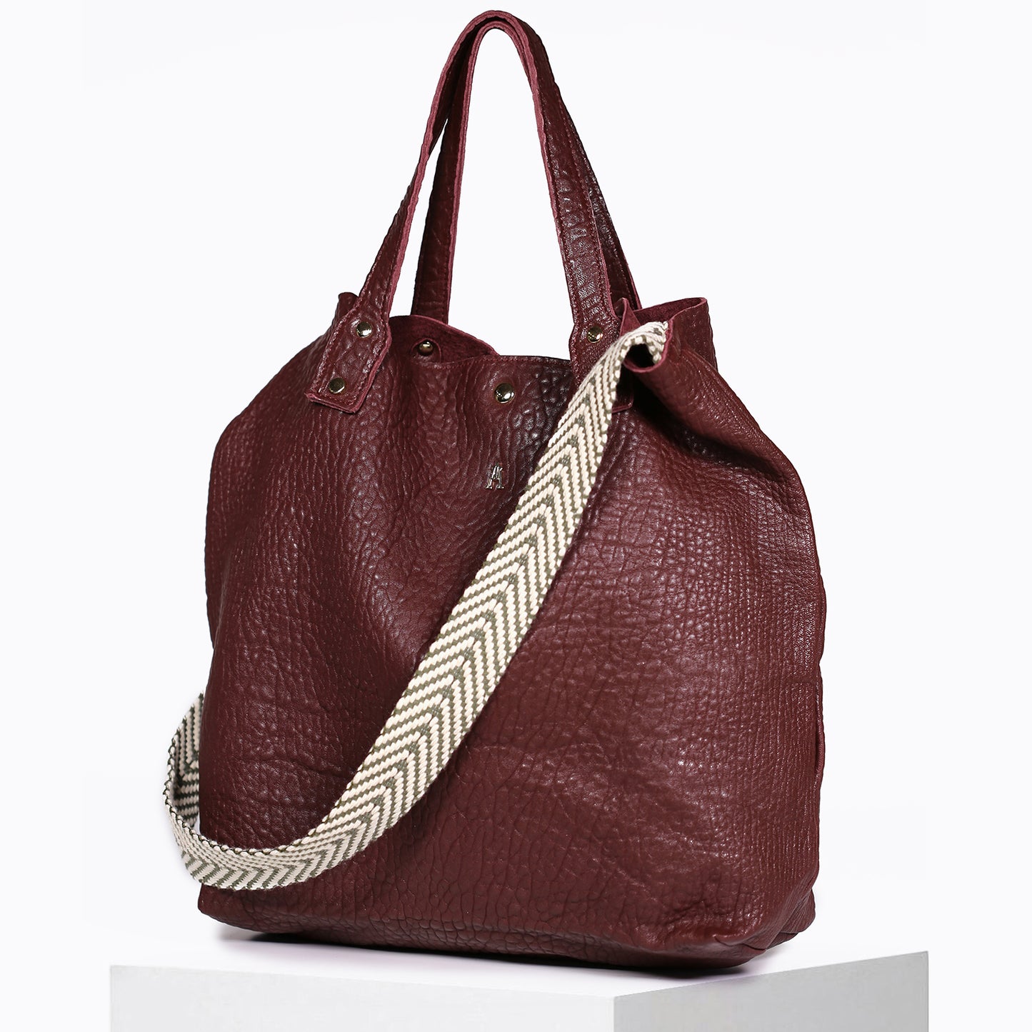 Cabas Ruban Bubble Brandy