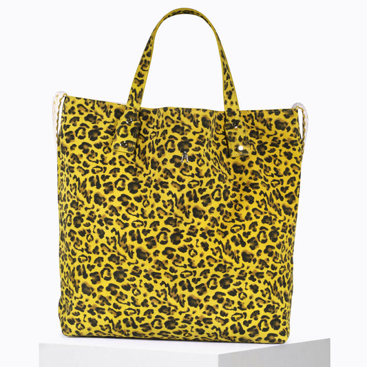 Cabas Ruban Leo Yellow