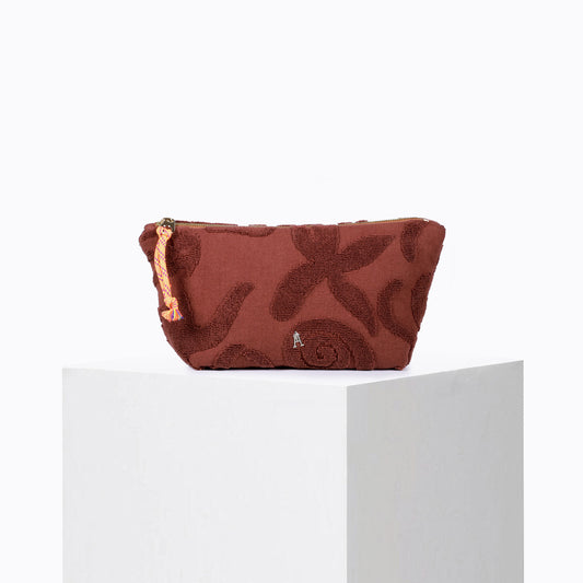 Pochette Sable éponge Panthere Henné