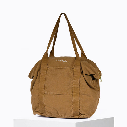 Sac 24H coton Noisette