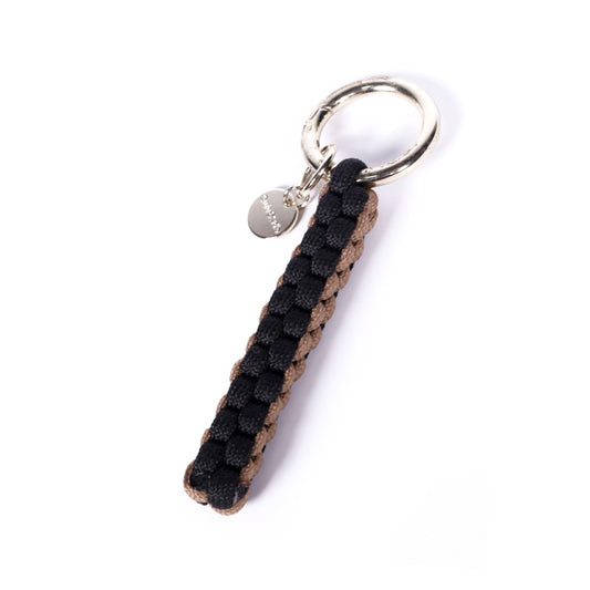 Porte-clefs Scoubidou Moka Noir