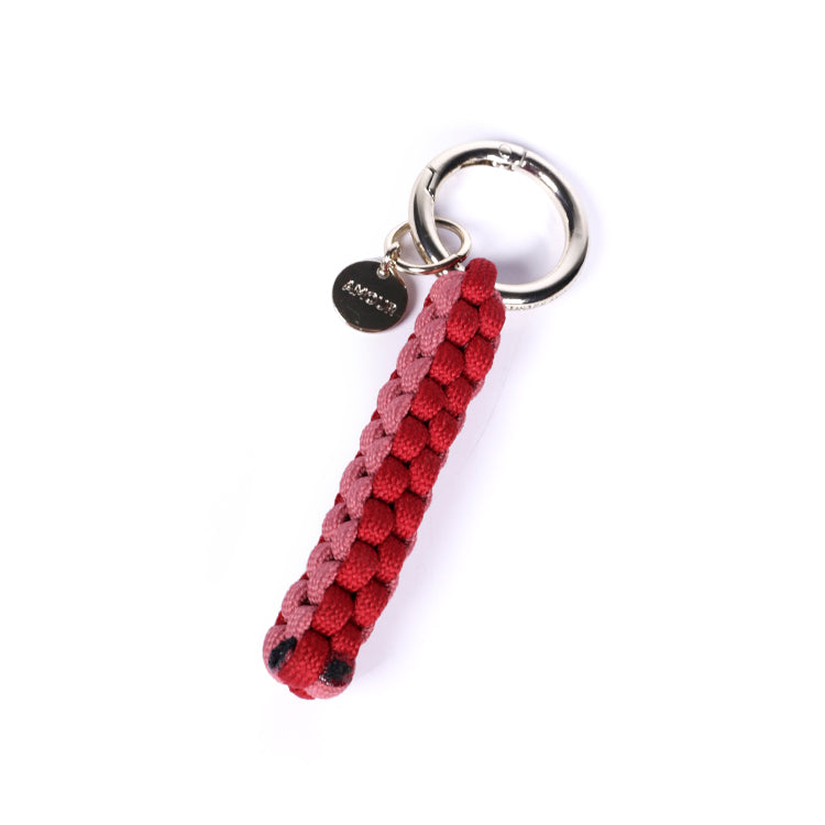 Porte-clefs Scoubidou Rouge Rose