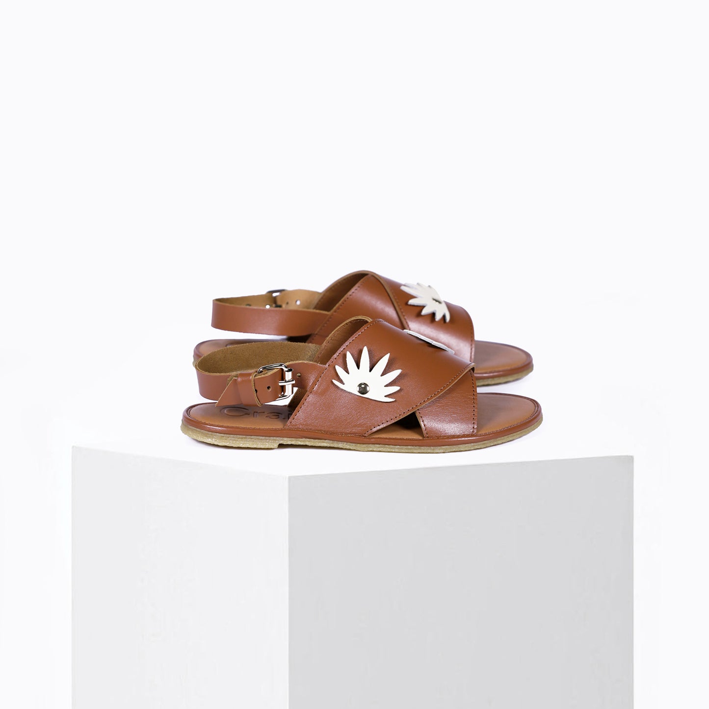 Soul Tan Leaf Sandals