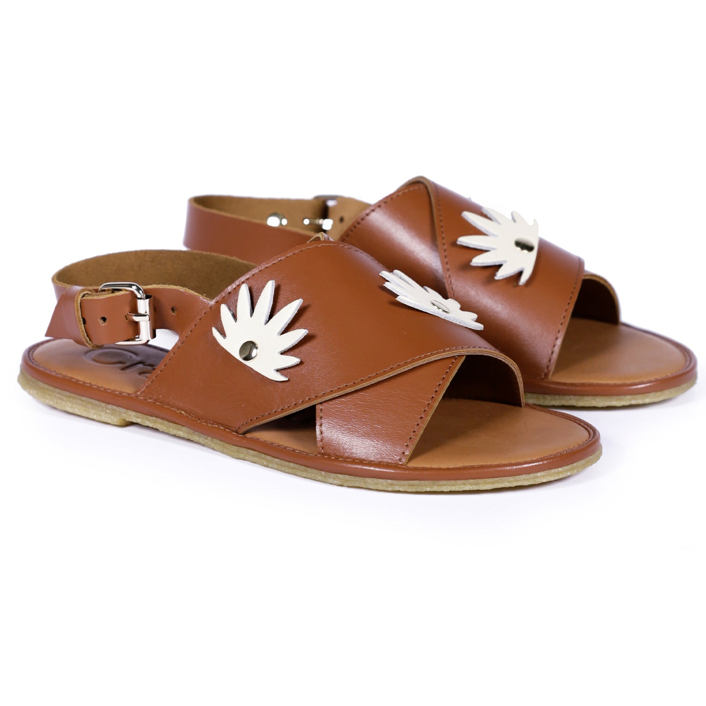 Soul Tan Leaf Sandals