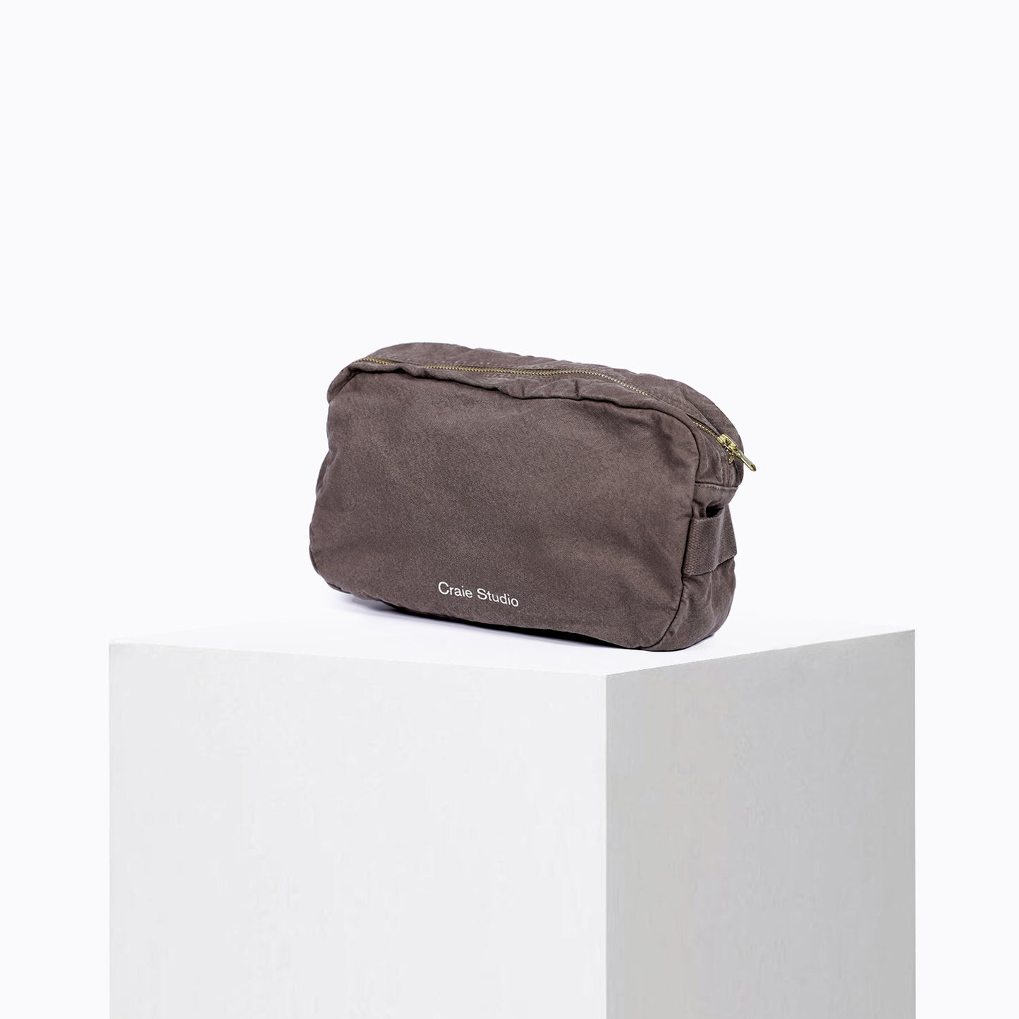Trousse coton Taupe
