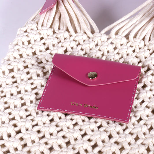 Sac Weaves macramé Rose Studio