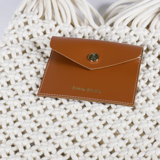 Sac Weaves macramé Tan