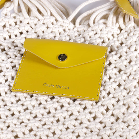 Sac Weaves macramé Tournesol