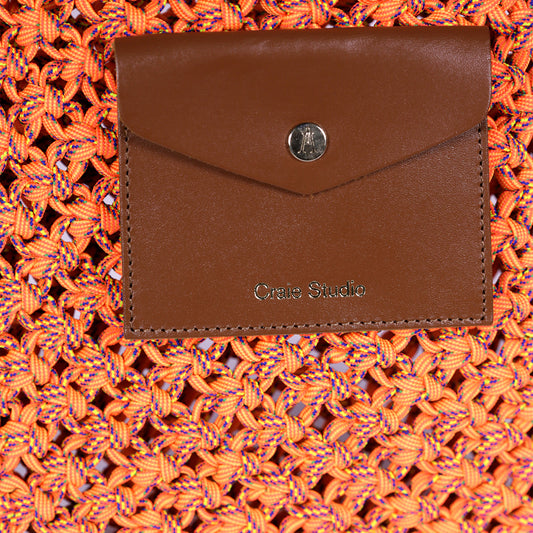 Sac Weaves macramé Mix Orange