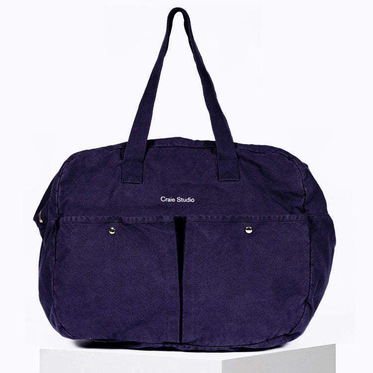 Week-end Bag coton Encre