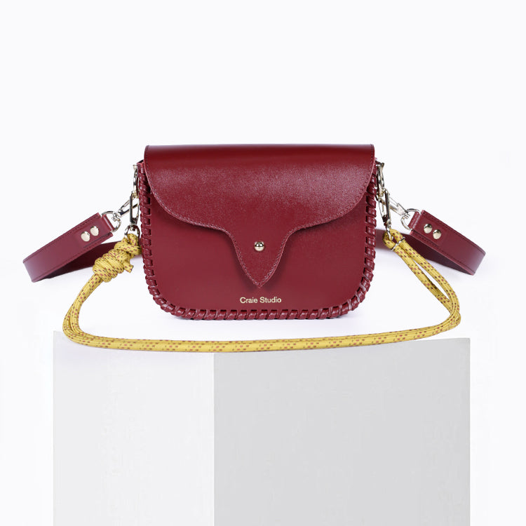 High Mustard Rope Shoulder Strap