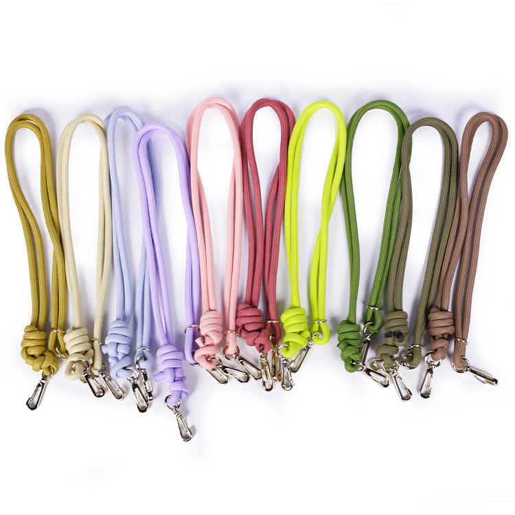 Bandoulière corde uni Lila