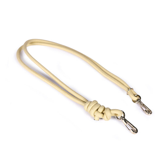 Bandoulière corde uni Vanille