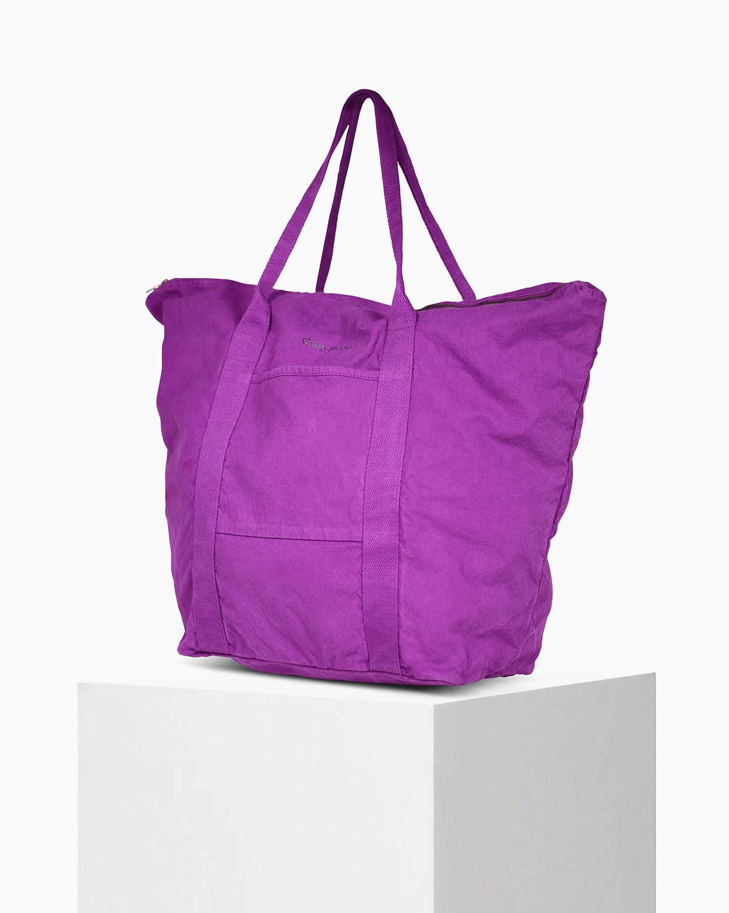 Sac 24H coton Violet