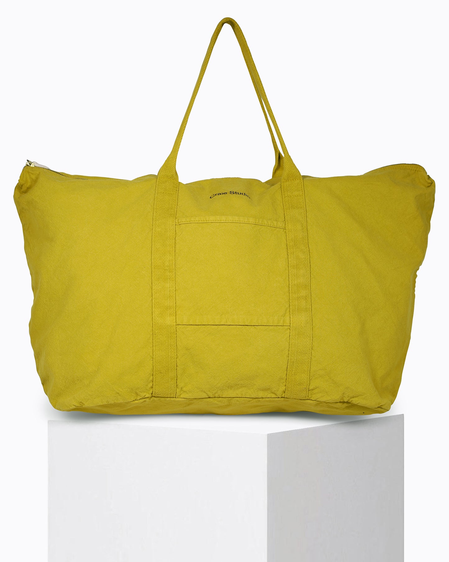 Sac 48H coton Moutarde