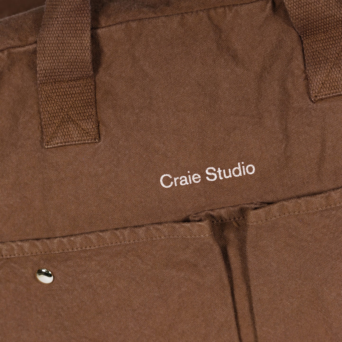 Week-end Bag coton Chocolat