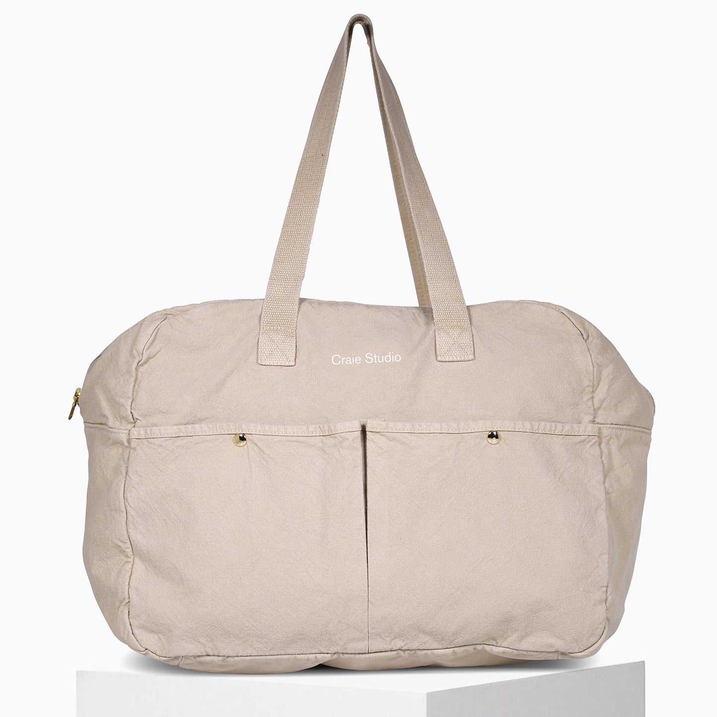 Weekend bag in Ficelle