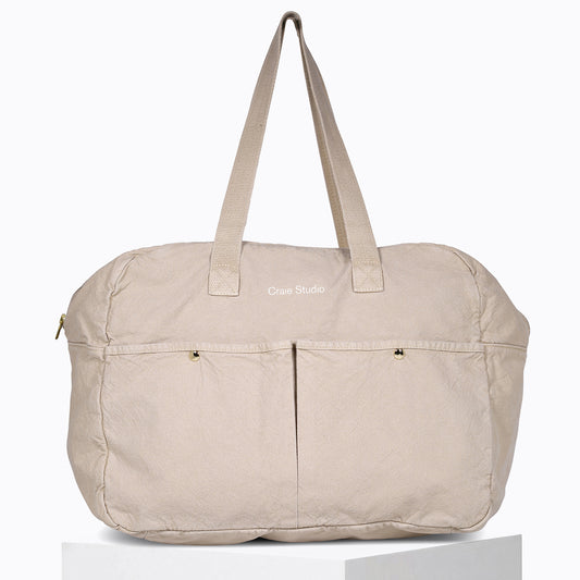 Week-end bag coton Ficelle